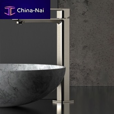 Washbasin mixer tap 398ICcountertopchrome-plated brassbathroom