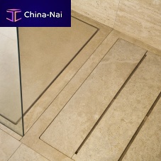 Rectangular shower base LE CAVErecessednatural stone