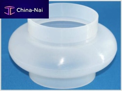 Cylindrical bellows plasticmolded