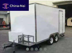 2-axle semi-trailer towedfor foodpanel