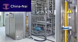 Ohmic heat exchanger Sterideal®liquid/liquidstainless steelcompact