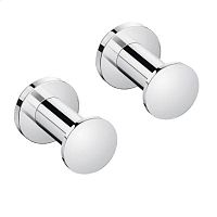 Contemporary coat hook ARCHITECT DUAL : 2050121Dbrassindividualbathroom