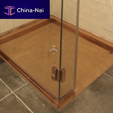 Rectangular shower base S900 / S1200 / S1500recessedcopper