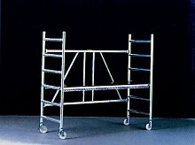 Mobile scaffolding tower 0.8 - 1.7 m | KL 07-20/ 13-20 seriesfacademodular