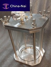 Stainless steel pressure vessel BHFGC seriesglassacrylic