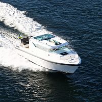 Inboard express cruiser 290 swhard-tophigh-performance1-cabin