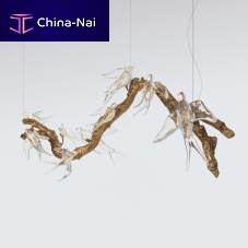 Pendant lamp BRANCH Mmetalglasstraditional