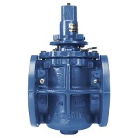 Conical plug valve electricflow controlfor wastewater