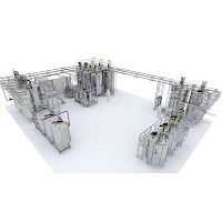 Dairy product production line PR7for the food industry