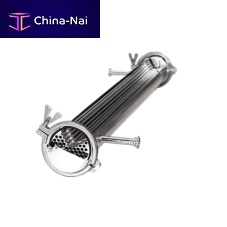 Shell and tube heat exchanger liquid/liquidstainless steelcompact