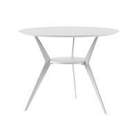 Contemporary side table BIPLANE XS / B07_Ostoneacryliccast aluminum base