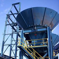 Feed hopper AE-MSSstoragebottom-openingreceiving