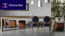 Contemporary table ONEwoodenrectangular