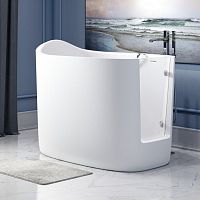Oval bathtub BABY-BOOMER-2-WHTfree-standingfor homescontemporary