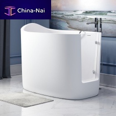 Oval bathtub BABY-BOOMER-2-WHTfree-standingfor homescontemporary