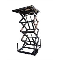 Stationary scissor lift platform hydrauliccompact