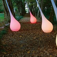 Floor lamp AMPOULEpolyethyleneoriginal designoutdoor