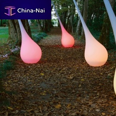 Floor lamp AMPOULEpolyethyleneoriginal designoutdoor