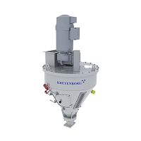 Single-screw feeder KSWmotorizedpowderfor extruders