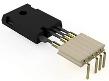 Integrated circuit socket PDSA-NB195-S0504-RAfor power transistor