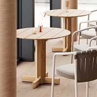Contemporary dining table Altarteakaluminummarble
