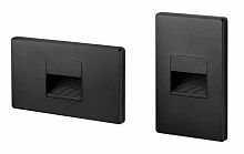 Recessed wall light fixture LMS-3K-C-BLLEDrectangular