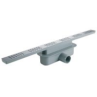 Stainless steel linear shower drain 963.101.8ABS