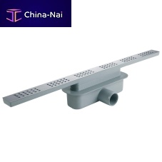 Stainless steel linear shower drain 963.101.8ABS