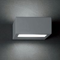 Contemporary wall light VIRTUSoutdoorfrosted glasscast aluminum