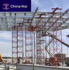 Facade scaffolding tower SIMPLEX HDmodular