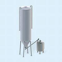 Water dosing unit IDCscrewautomatichopper