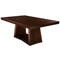 Contemporary dining table CY Cubisto Iwoodenwooden baserectangular