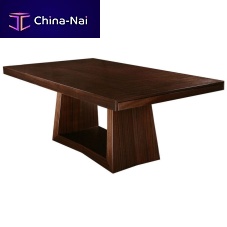 Contemporary dining table CY Cubisto Iwoodenwooden baserectangular