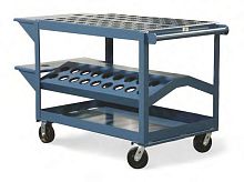 Service cart SC-15311polyurethanetool-holderwith swivel casters