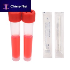 Nasopharyngeal collection kit throat