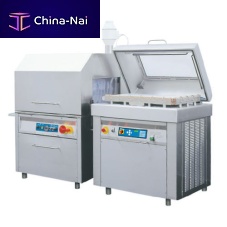 Vacuum packing machine S 501 B + ST 170with shrink tunnelbell type