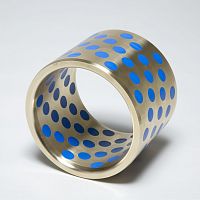 Self-lubricating plain bearing 500SP1-SL464cylindricalbrass alloy