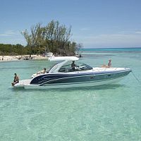 Inboard express cruiser 350 Sun opendual-consolesport
