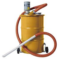 Industrial vacuum cleaner wetoil and chiphydraulic