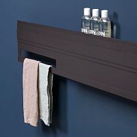 Hot water towel radiator HORIZONTAL BITLIGHTelectriccontemporaryaluminum