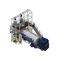 Automatic filling rig plastic pelletpowdercleaning