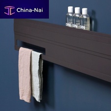 Hot water towel radiator HORIZONTAL BITLIGHTelectriccontemporaryaluminum