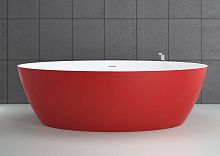 Oval bathtub SPACE 180x85free-standinghydromassagechromotherapy