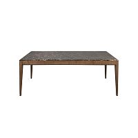 Contemporary dining table ITALOashmarblerectangular