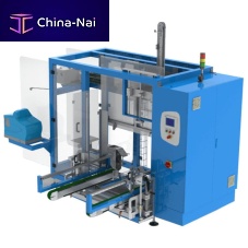 Automatic case erector hot-melt glueadhesive tape