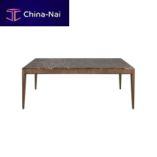 Contemporary dining table ITALOashmarblerectangular