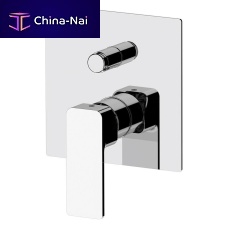 Shower mixer tap 173ICfor bathtubwall-mountedchrome-plated brass