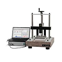 Stiffness testing device DST-100.Vibrocomputer-controlledmaterialfor production