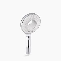 Round hand shower SpaVivarectangularchromed metalbrass