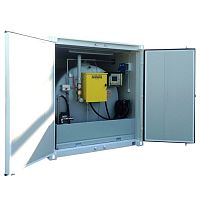 Metal intermodal container storagelockable